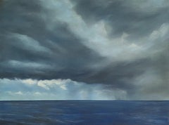 Distant Rain, Oil Painting