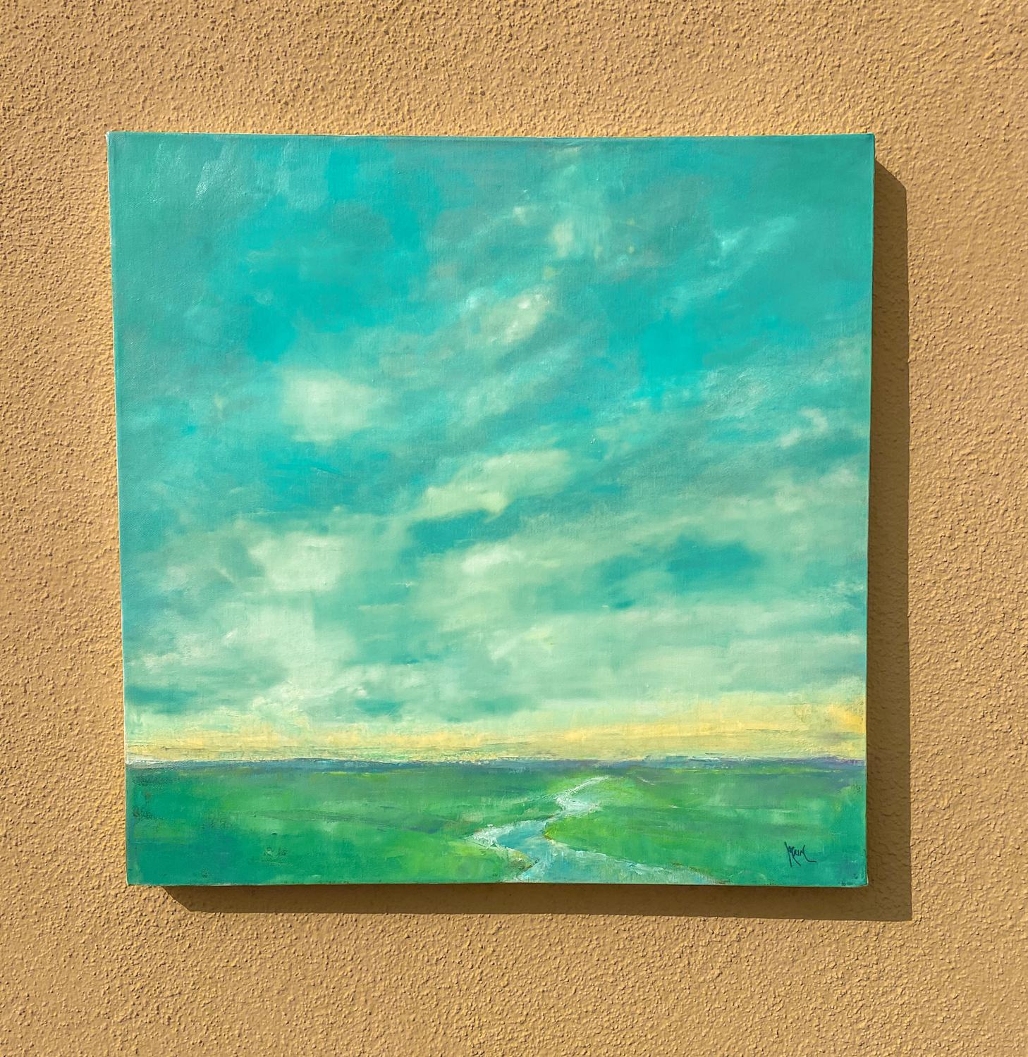 Paisaje onírico III, Pintura al óleo - Painting Contemporáneo de Mandy Main