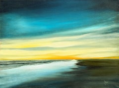„Drifting into Light“, Ölgemälde