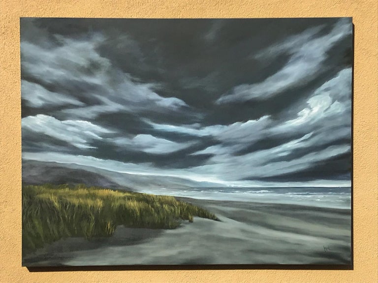 Mandy Main Dune Grass V, Oil Painting For Sale at 1stdibs