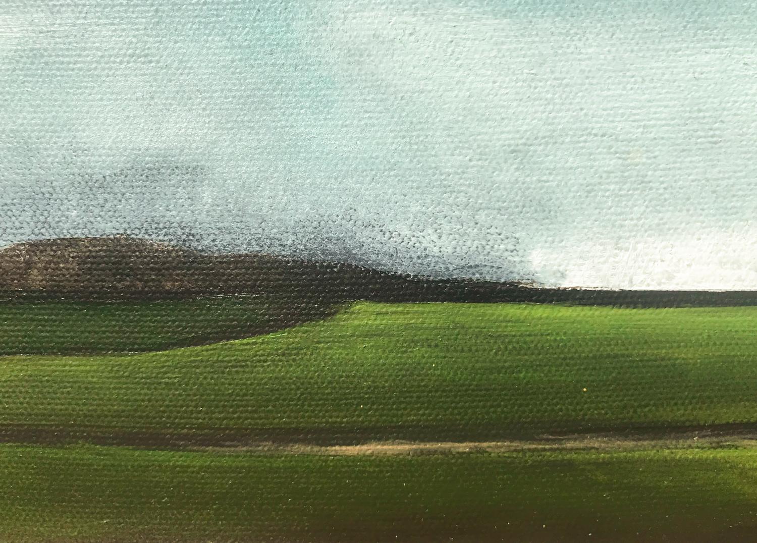 Expanse V, Pittura ad olio astratta - Painting Astratto di Mandy Main