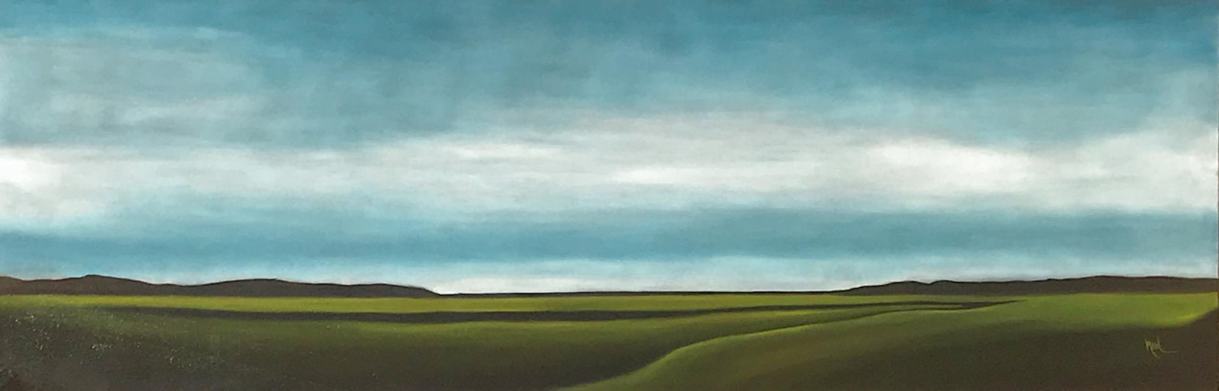 Mandy Main Landscape Painting - Expanse VIII, Oil Painting