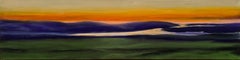 Puesta de sol de espectro total, Pintura al óleo