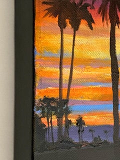 Palm Springs Pool IV, Oil Painting