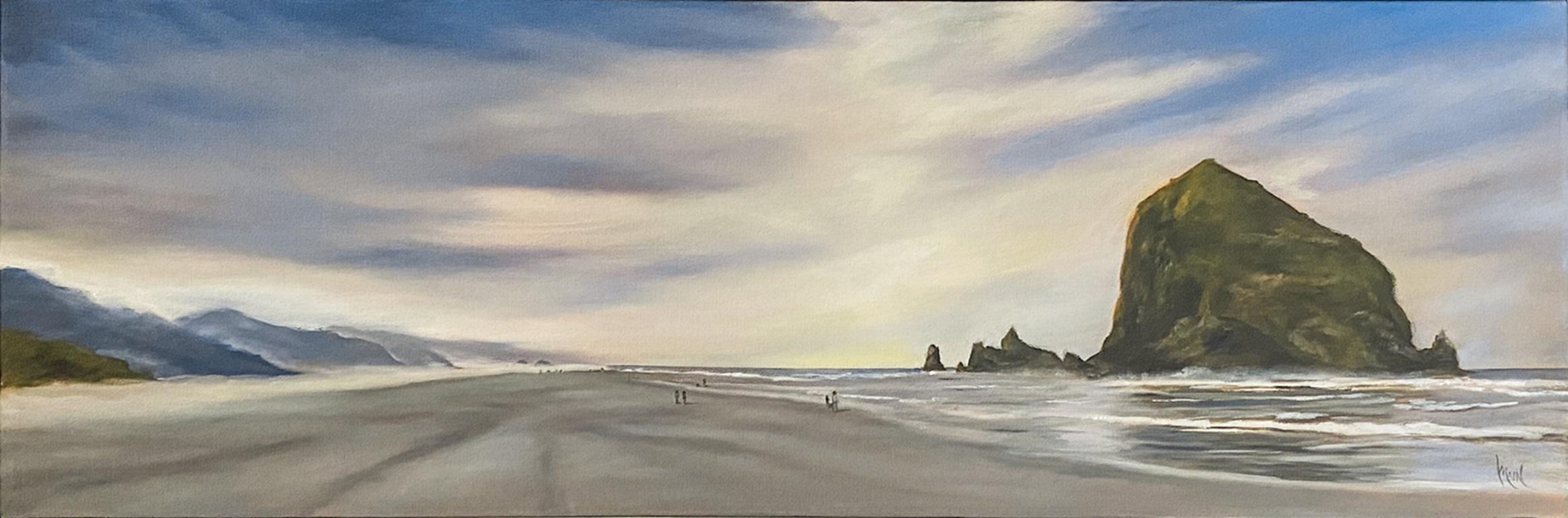 Landscape Painting de Mandy Main - Costa Sublime XVII, Pintura al óleo