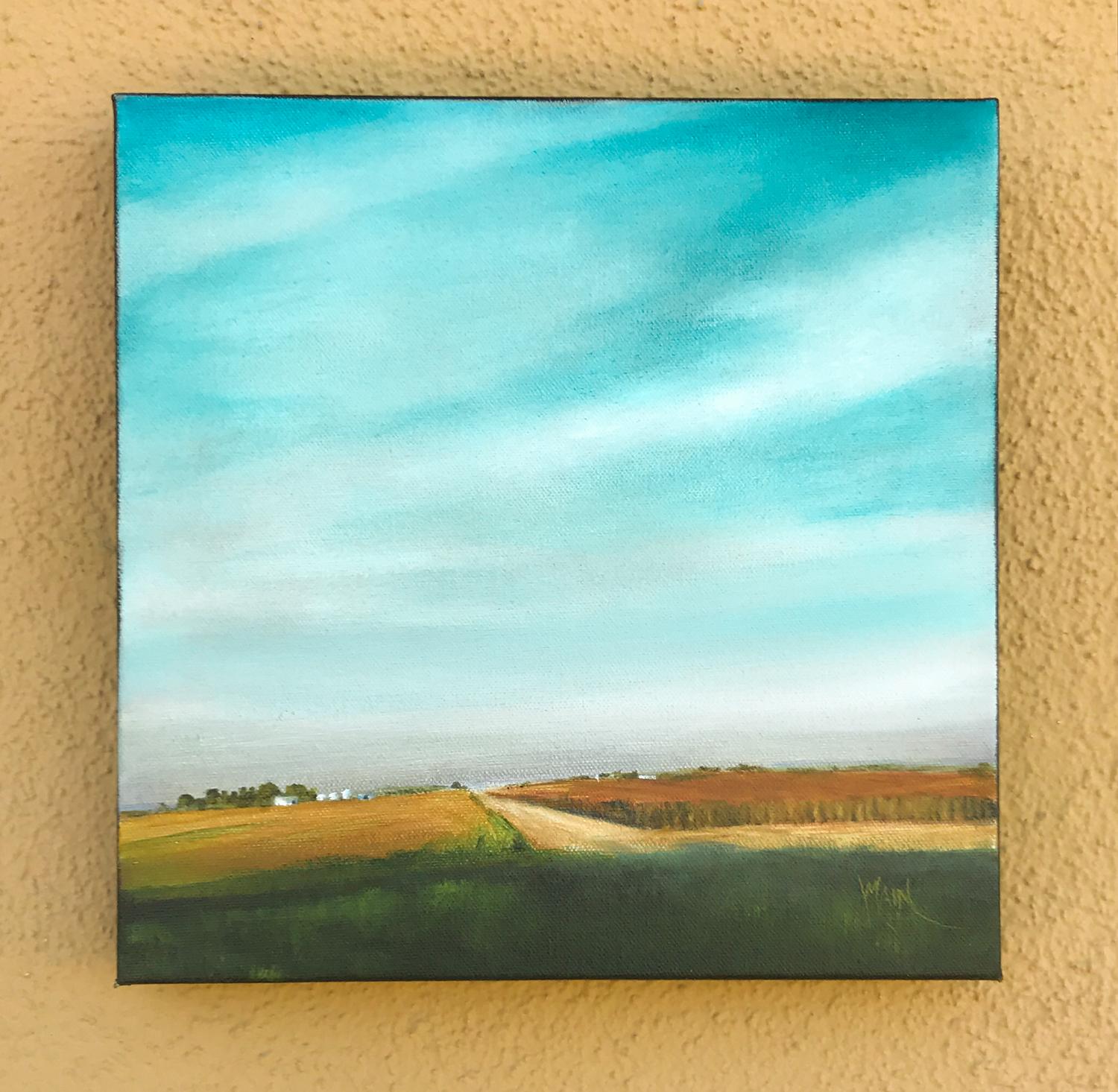 « The Great Midwest » (Le Grand Midwest), peinture à l'huile - Contemporain Painting par Mandy Main