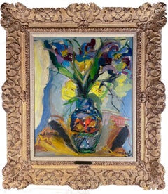 Bowl of Irises