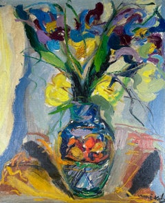 Bowl of Irises