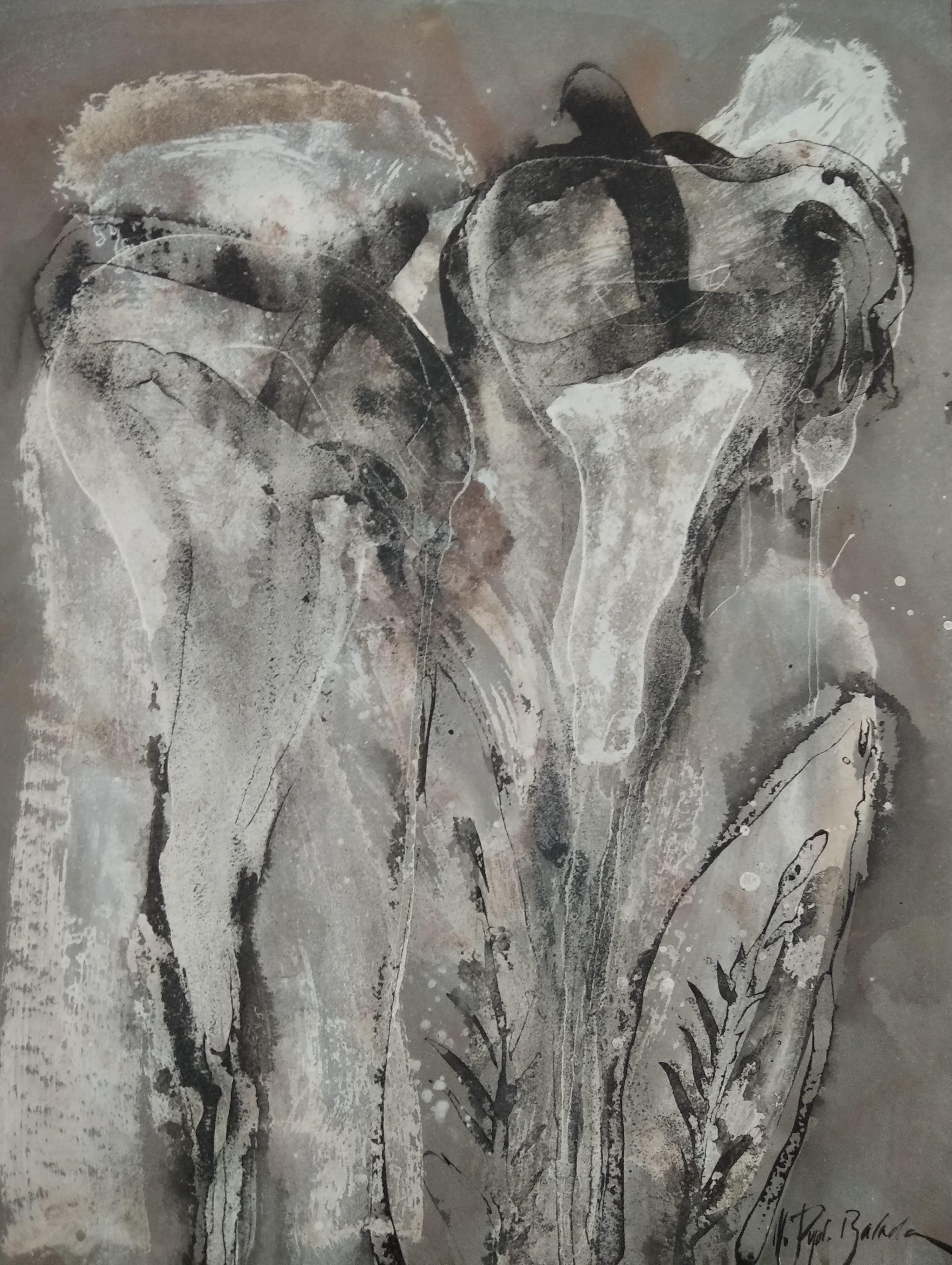 Abstract Painting di Manel Pujol Baladas - Senza titolo