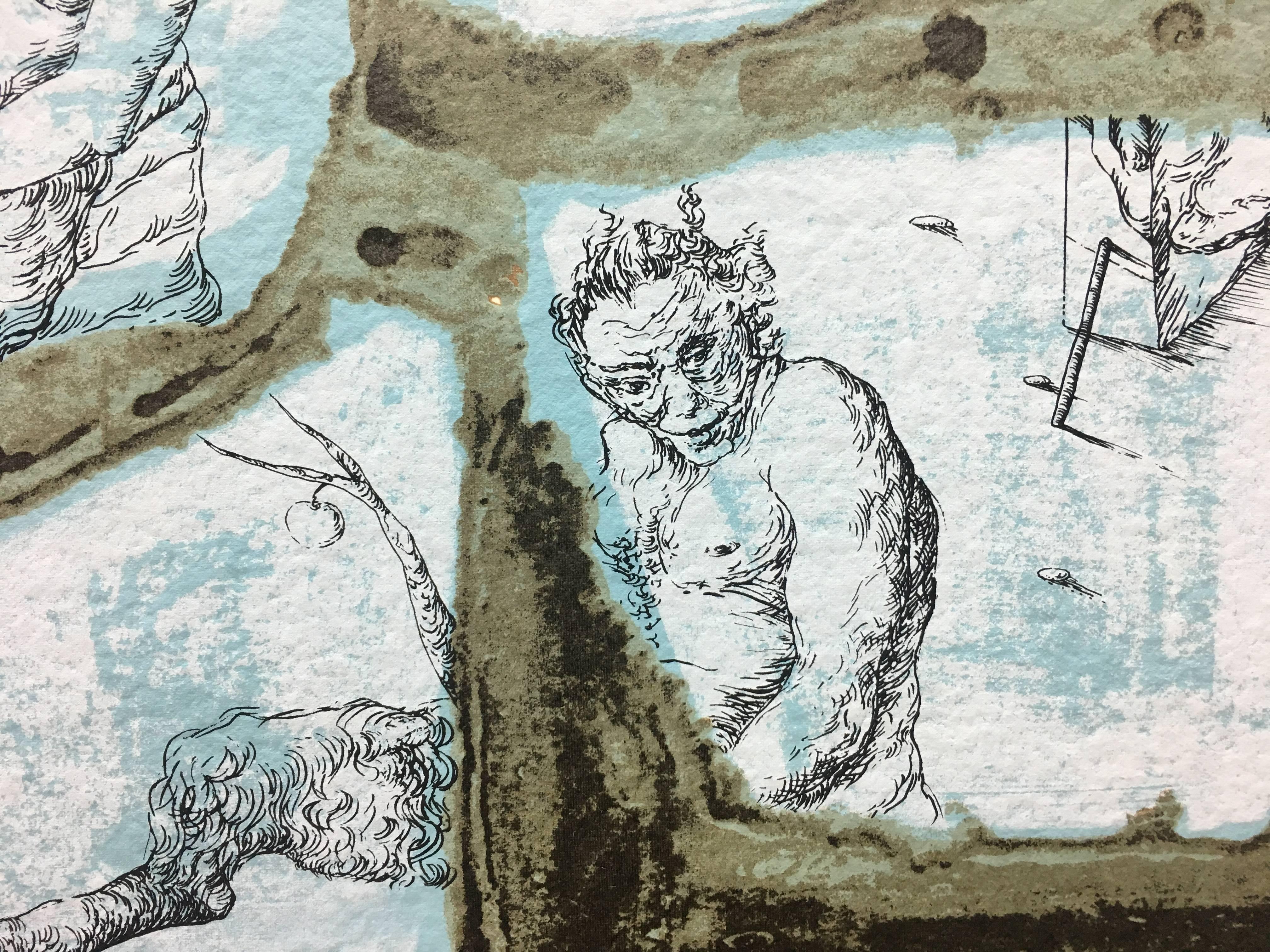 Pujol Baladas 9 Dali Sensations gravure Surréaliste édition limitée - Surréalisme Print par Manel Pujol Baladas