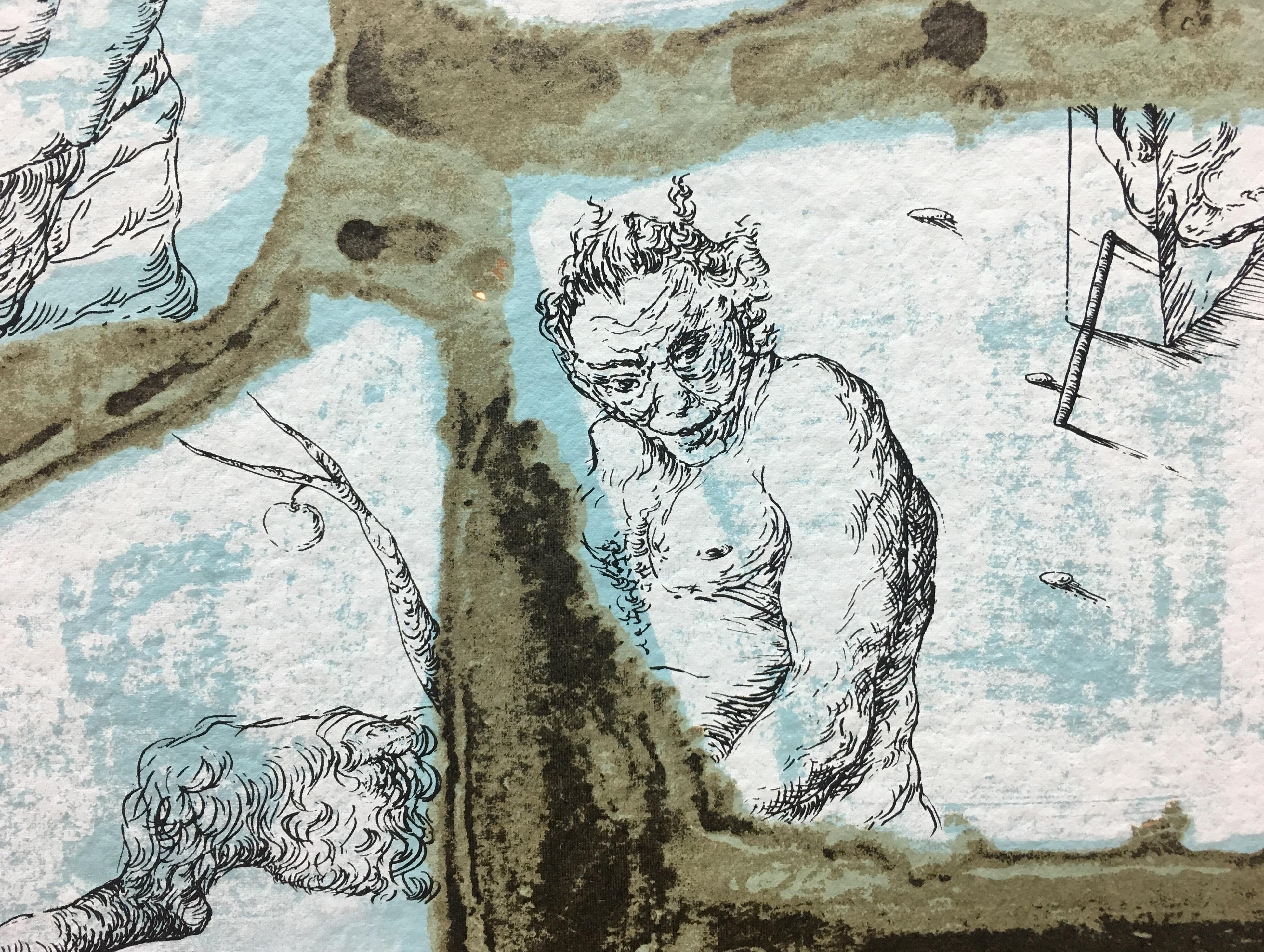 Pujol Baladas 9 Dali Sensations gravure Surréaliste édition limitée en vente 4