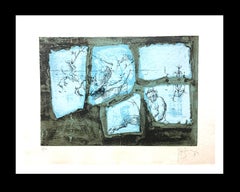 Pujol Baladas 9 Dali Sensations engraving Surrealist limited edition