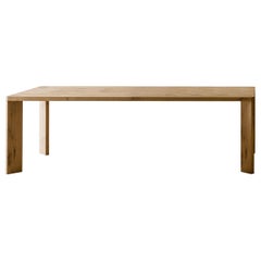 Manero Large Table in Vintage Oak by Paolo Cappello