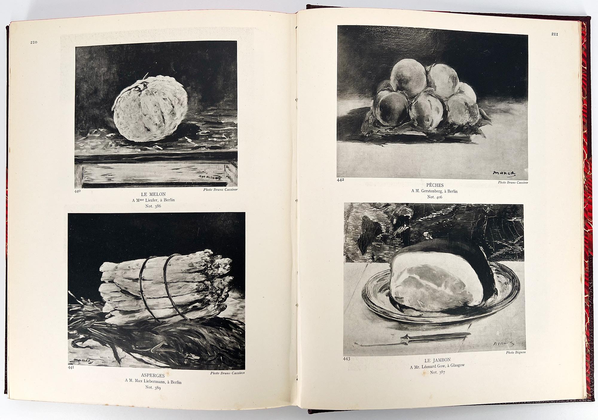 MANET, Catalogue Raisonné [Wildenstein, 2 volumes] en vente 9