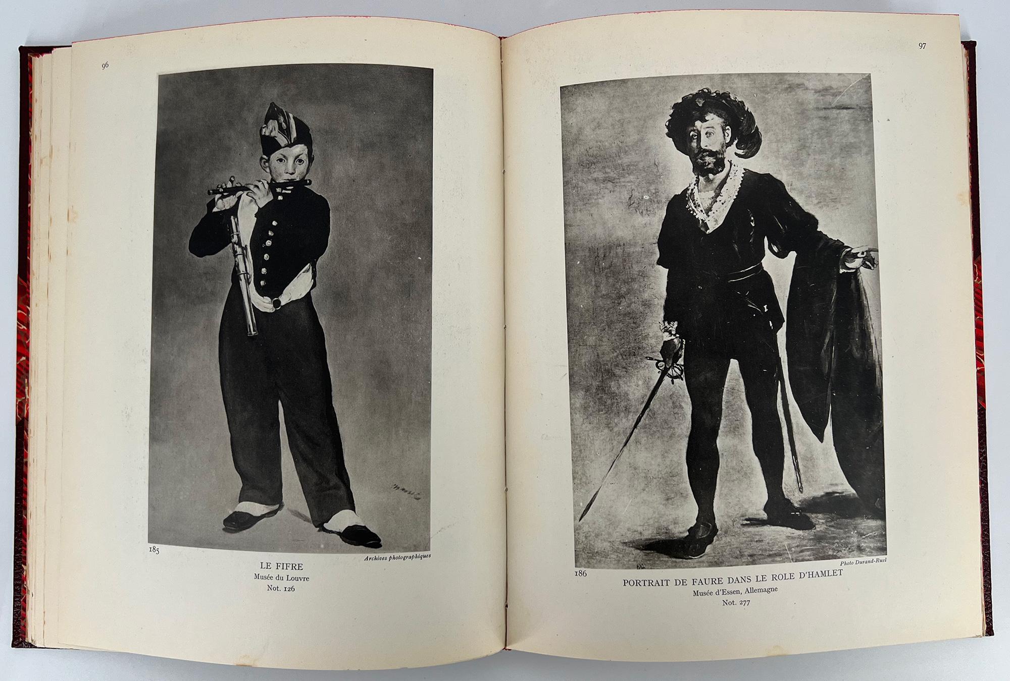 20ième siècle MANET, Catalogue Raisonné [Wildenstein, 2 volumes] en vente
