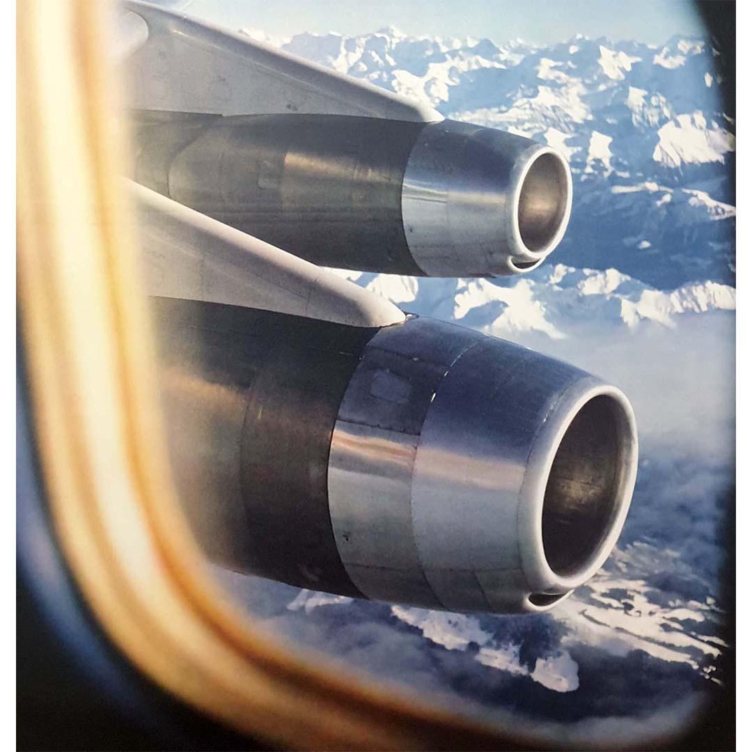 1961 original poster by Bingler for Swissair, featuring the Convair Coronado 880 For Sale 1