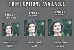 Jackie Kennedy Closeup Fine Art Print