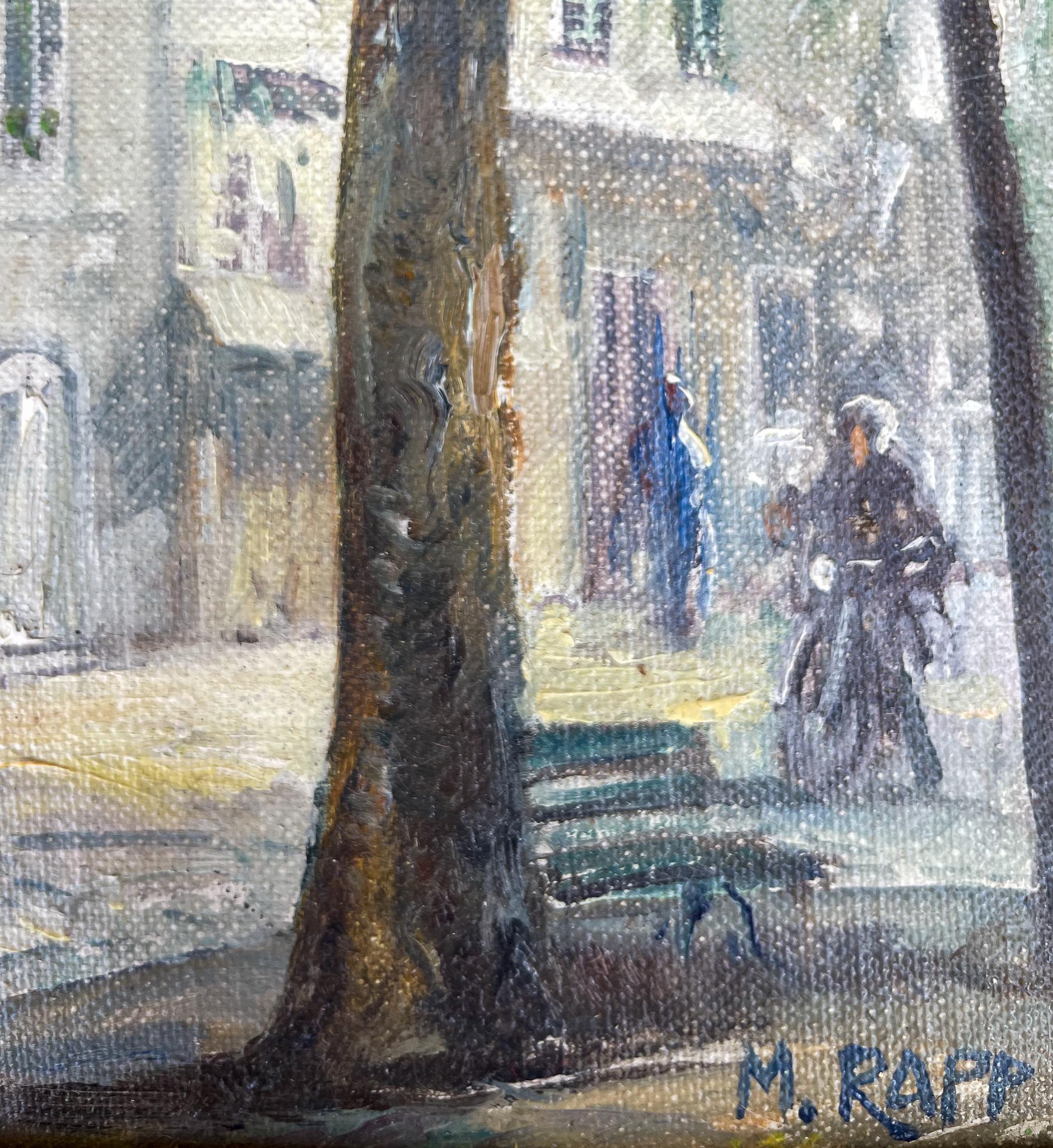 Huile sur toile
taille de la toile : 8 x 10 in.
taille du cadre : 13 x 15 pouces.

La 