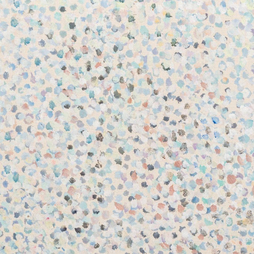 Distesa sulla spiaggia - Abstract Painting Grigio di Manfred Schwartz
