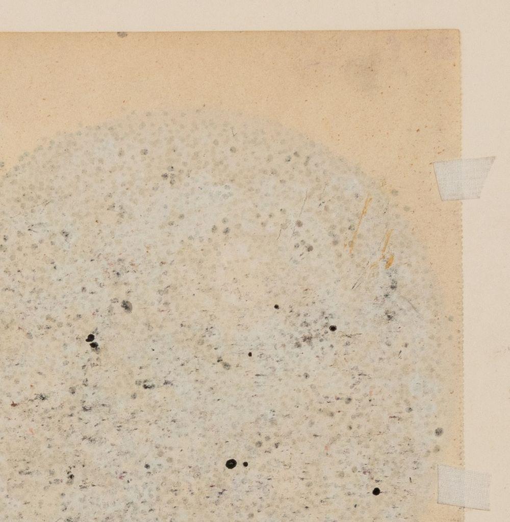 Celestial Tondo Pointillistische Komposition im Angebot 2