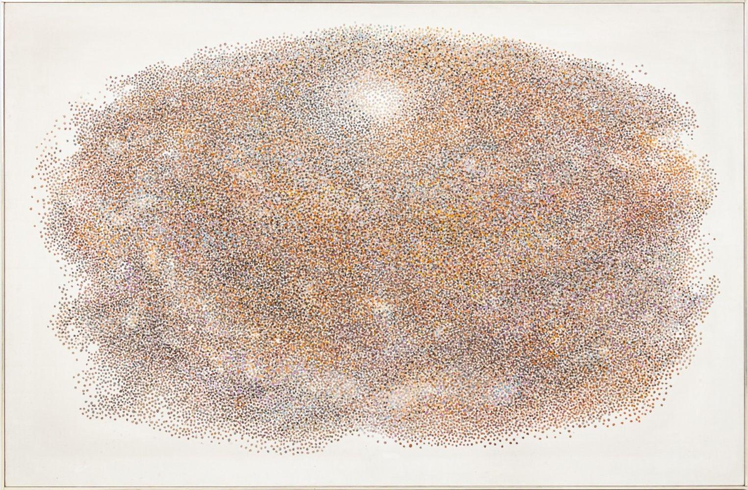 Abstract Painting de Manfred Schwartz - Soles Gemelos