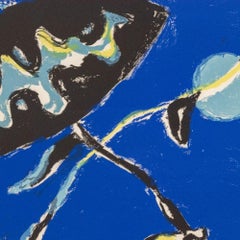 Oriental Kites II in Blue