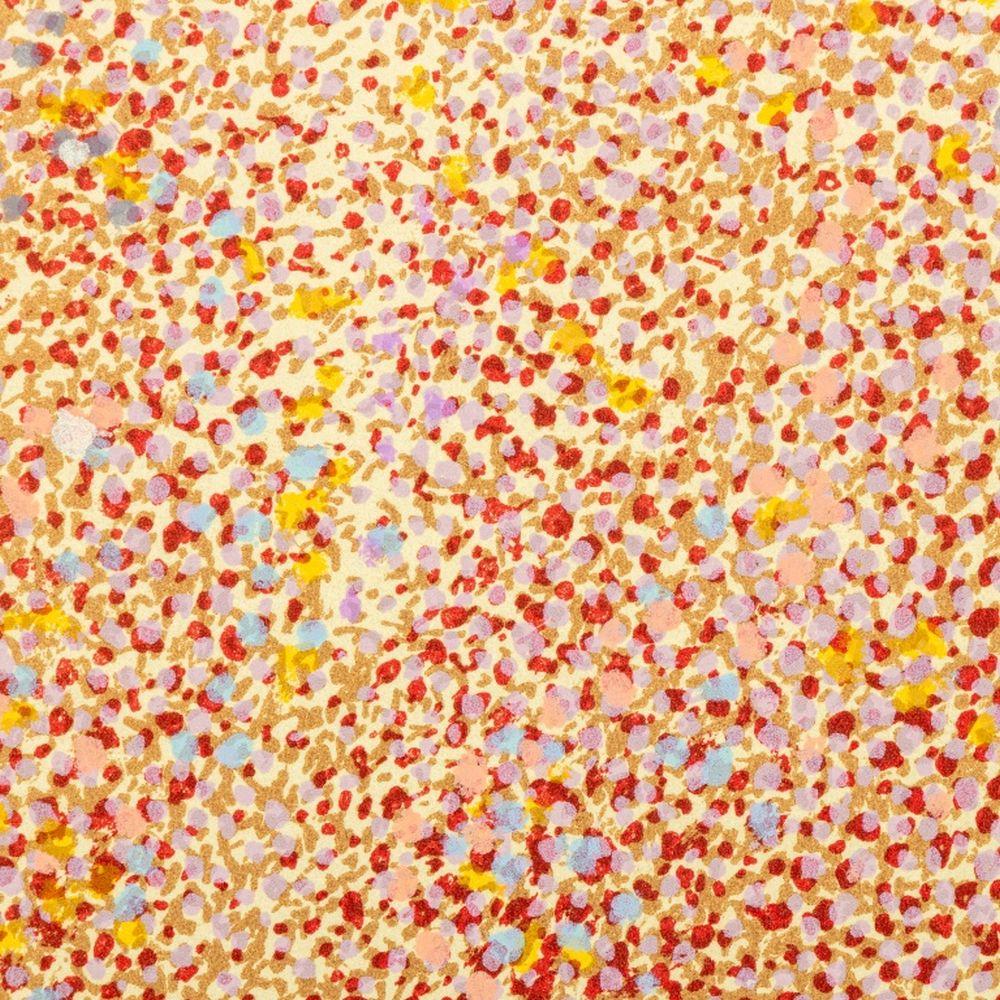 Rivulets in Red - Modern Print by Manfred Schwartz