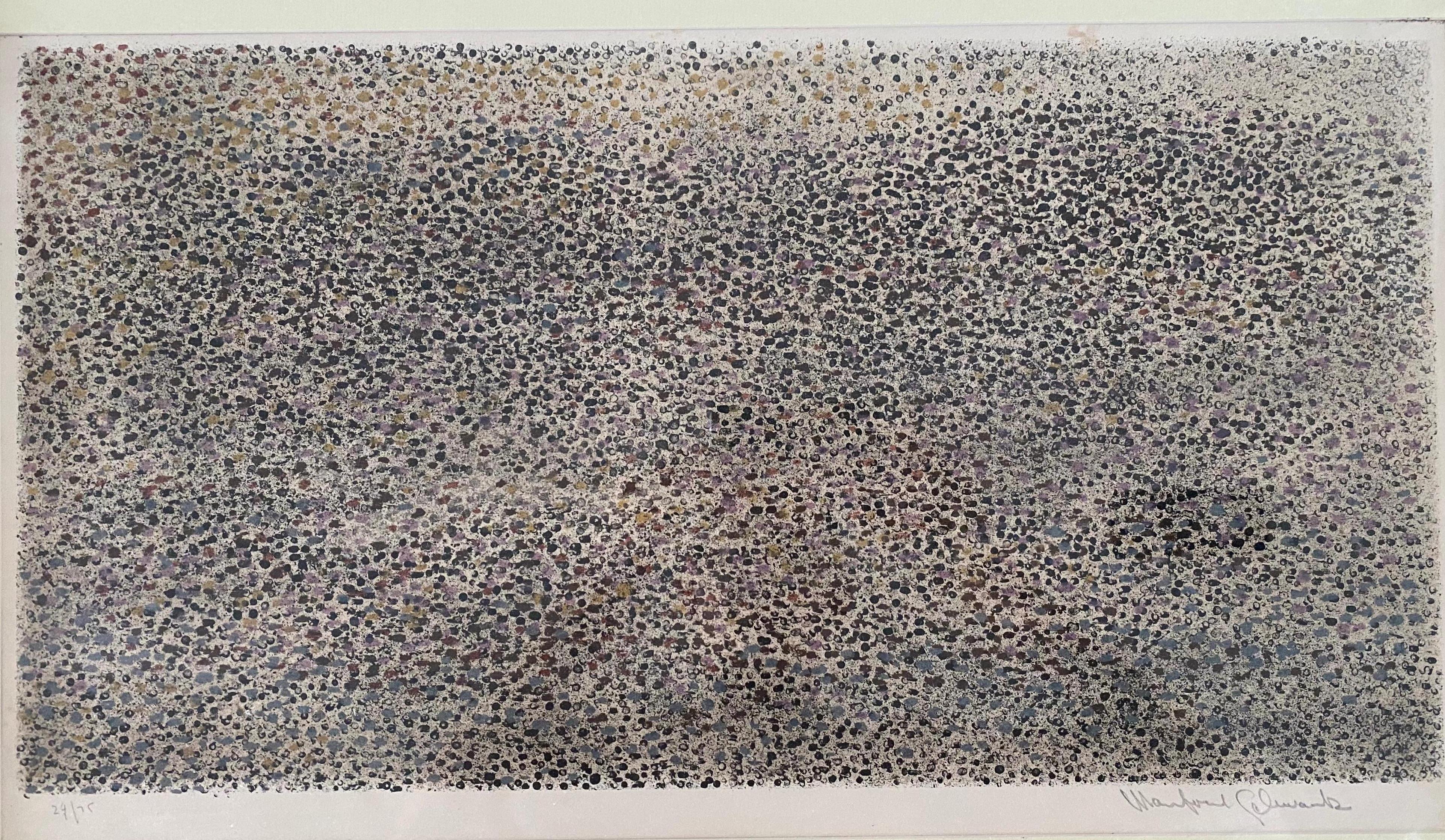 Manfred Schwartz Abstract Print - Untitled