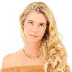 Collana in oro italiano Manfredi anni Novanta