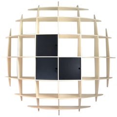 Manfredo Massironi Italian Midcentury Bookshelf Mod Tyko for Nikol International