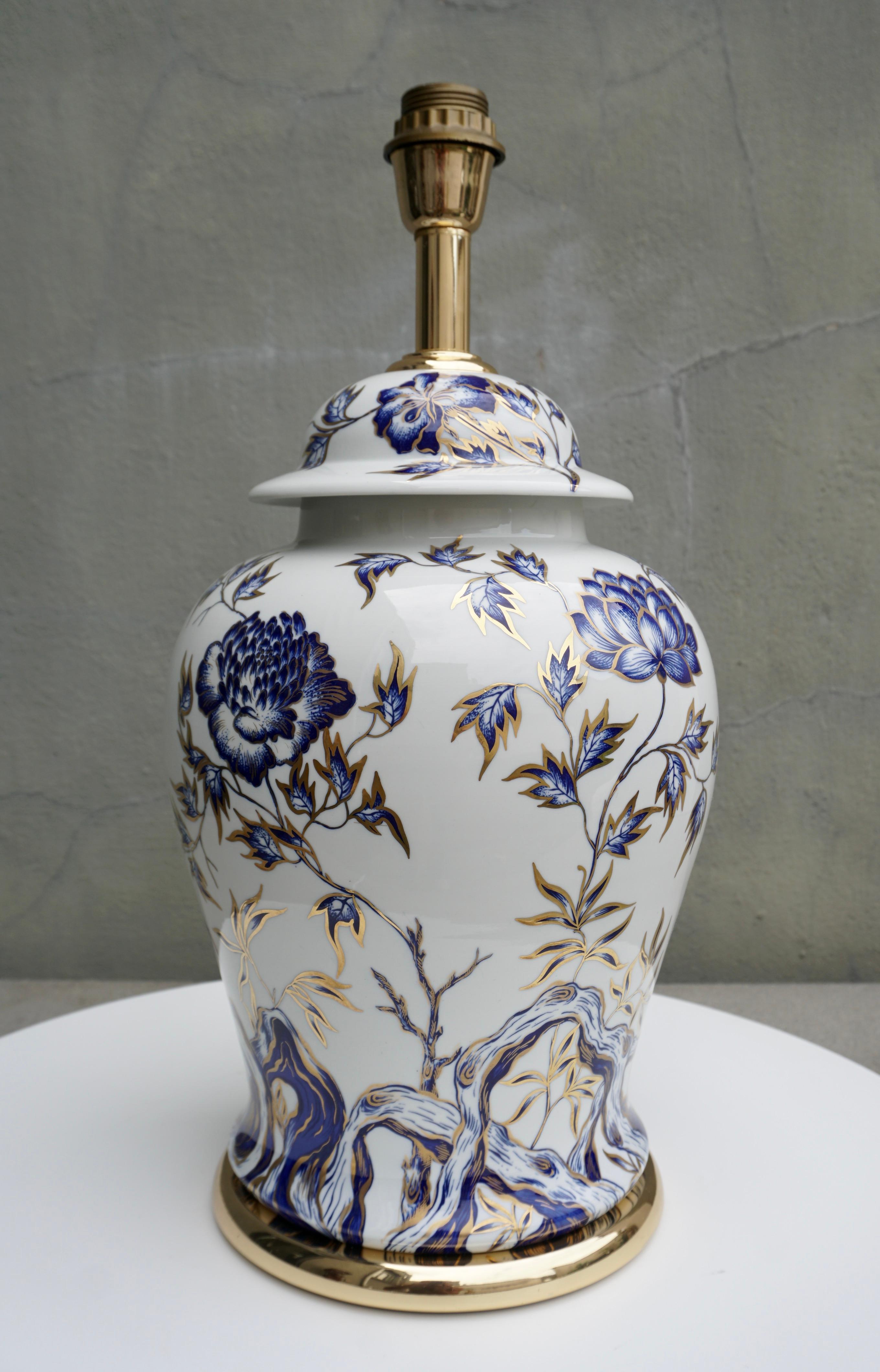 chinoiserie ginger jar