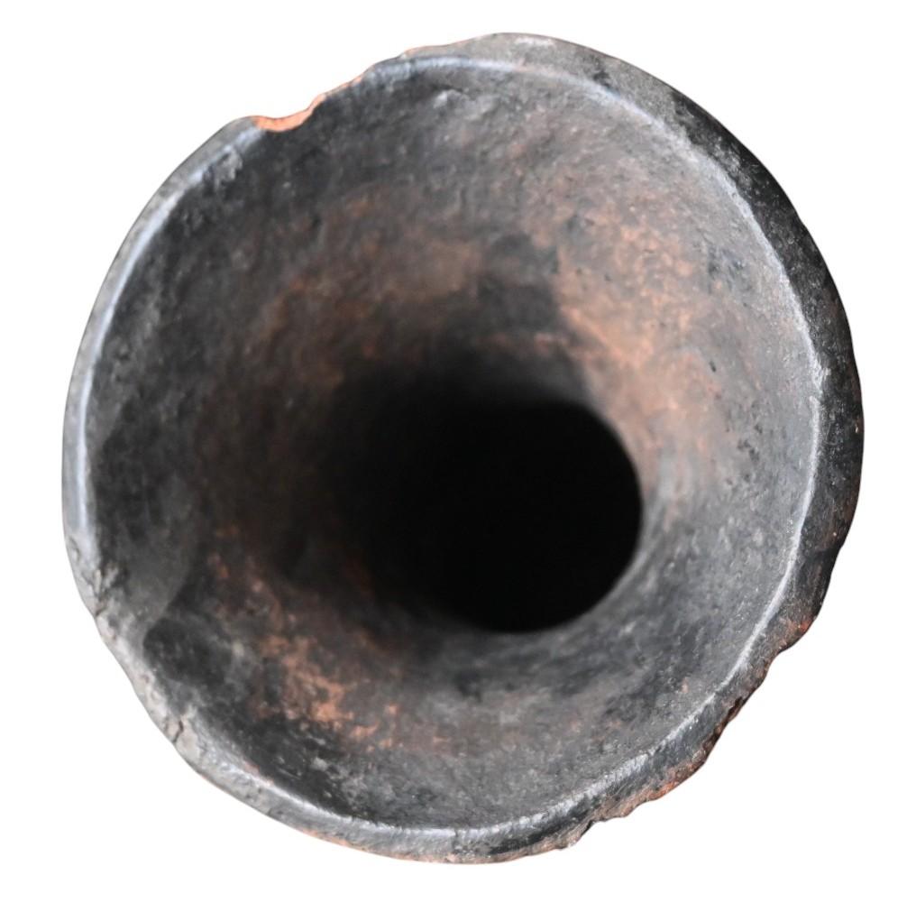 Vase en terre cuite Mangbetu, début du 20e siècle, anciennement dans la collection A. Francotte Bon état - En vente à Bilzen, BE