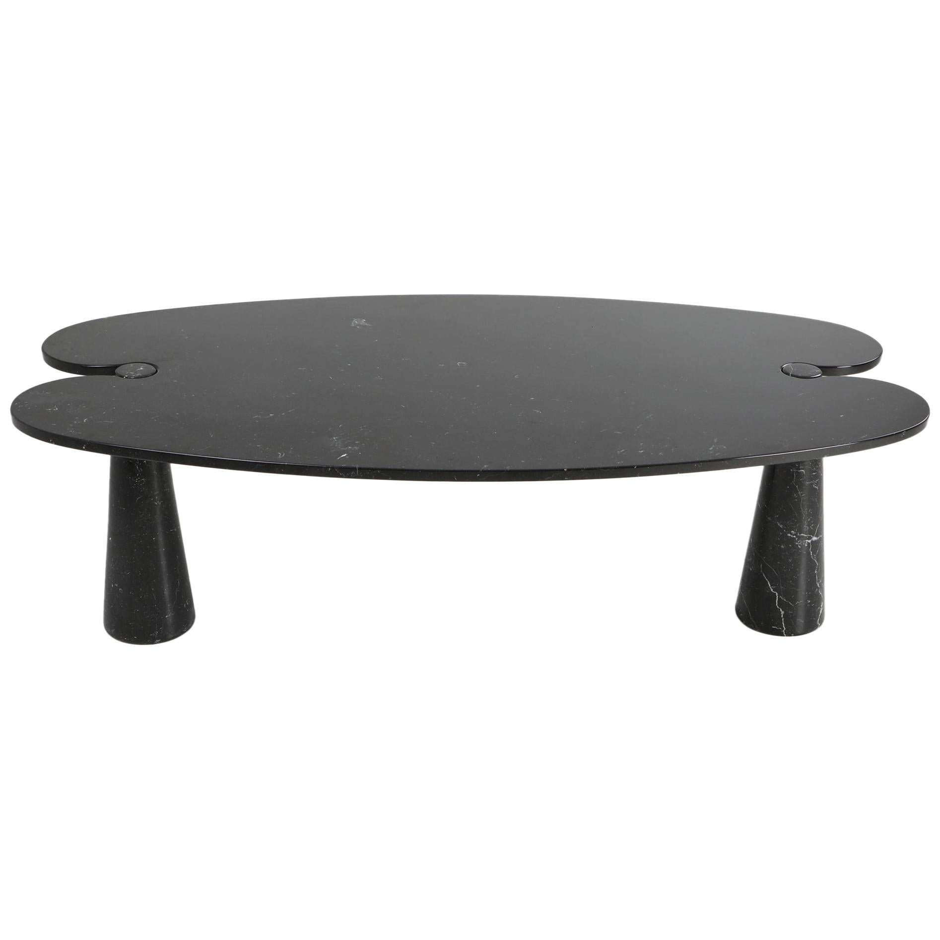 Mangiarotti Black Marble Dining Table for Skipper, Italy at 1stDibs