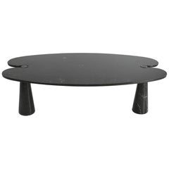 Mangiarotti Black Marble Dining Table for Skipper, Italy