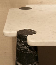 Mangiarotti Design Marble "Eros" Dining Table, Italy, circa 1975