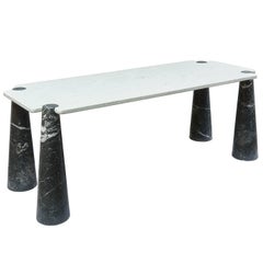 Mangiarotti Design Marble "Eros" Dining Table, Italy, circa 1975