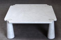Table basse Eros en marbre de Carrare pour Skipper, 1970 Italie