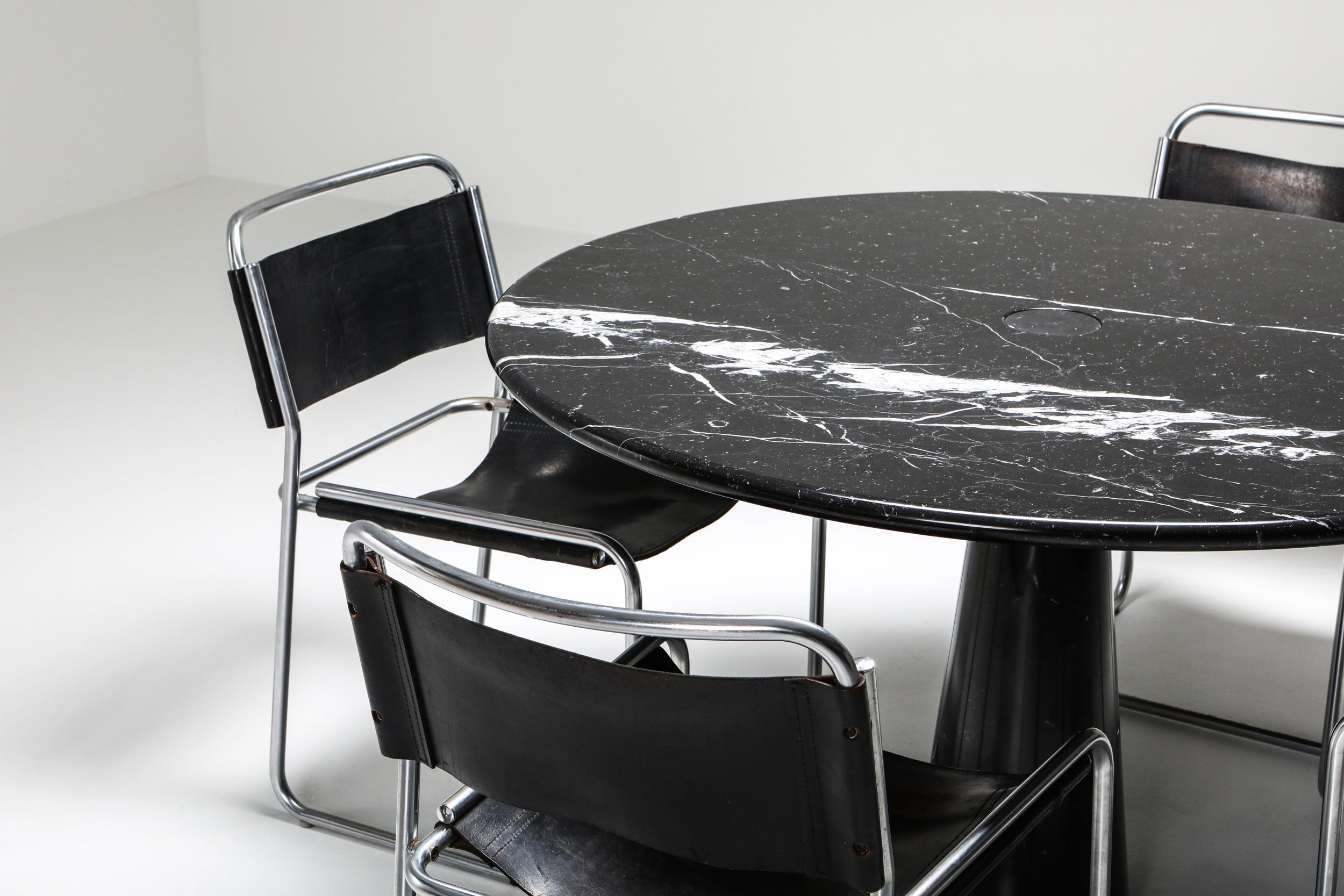 Mangiarotti 'Eros' Marble Dining Table 3