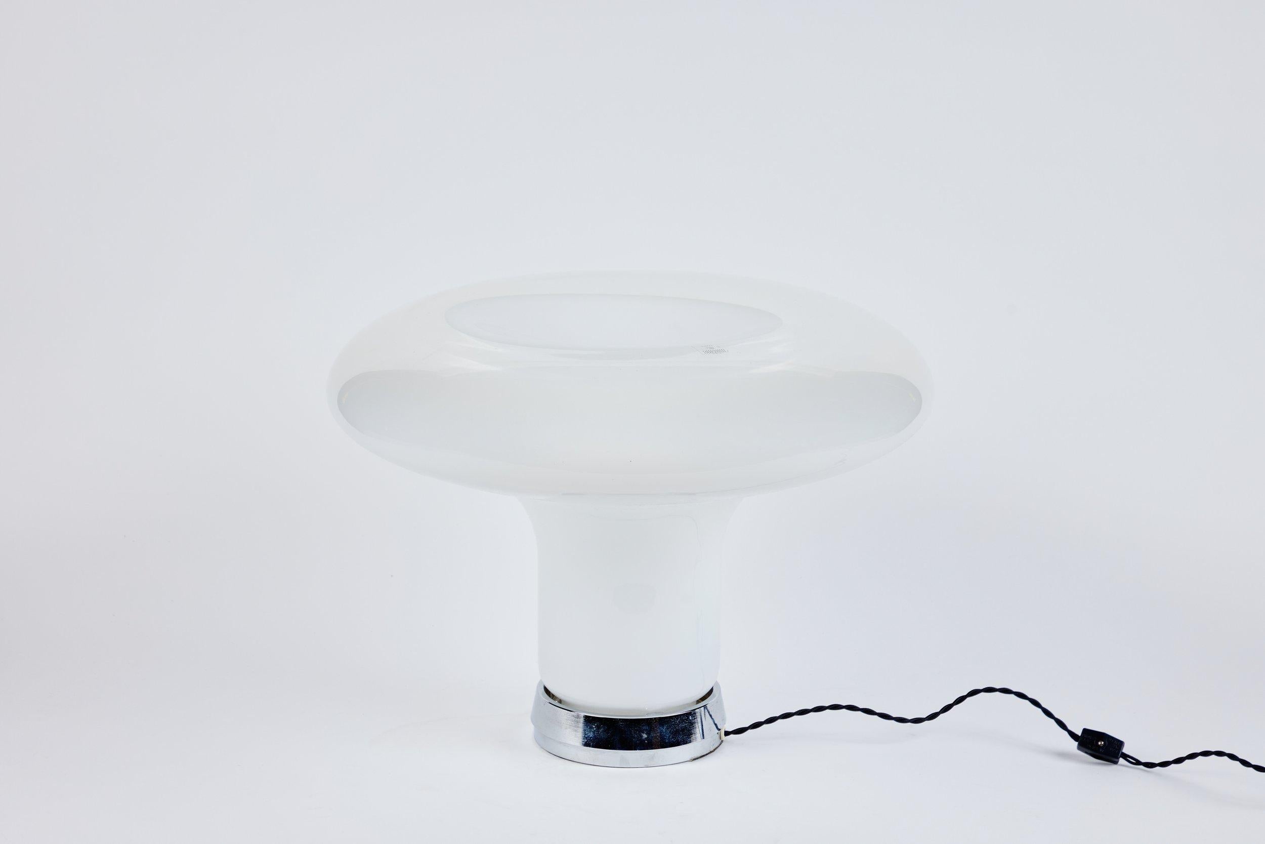 Mangiarotti - Lampe à poser en verre 