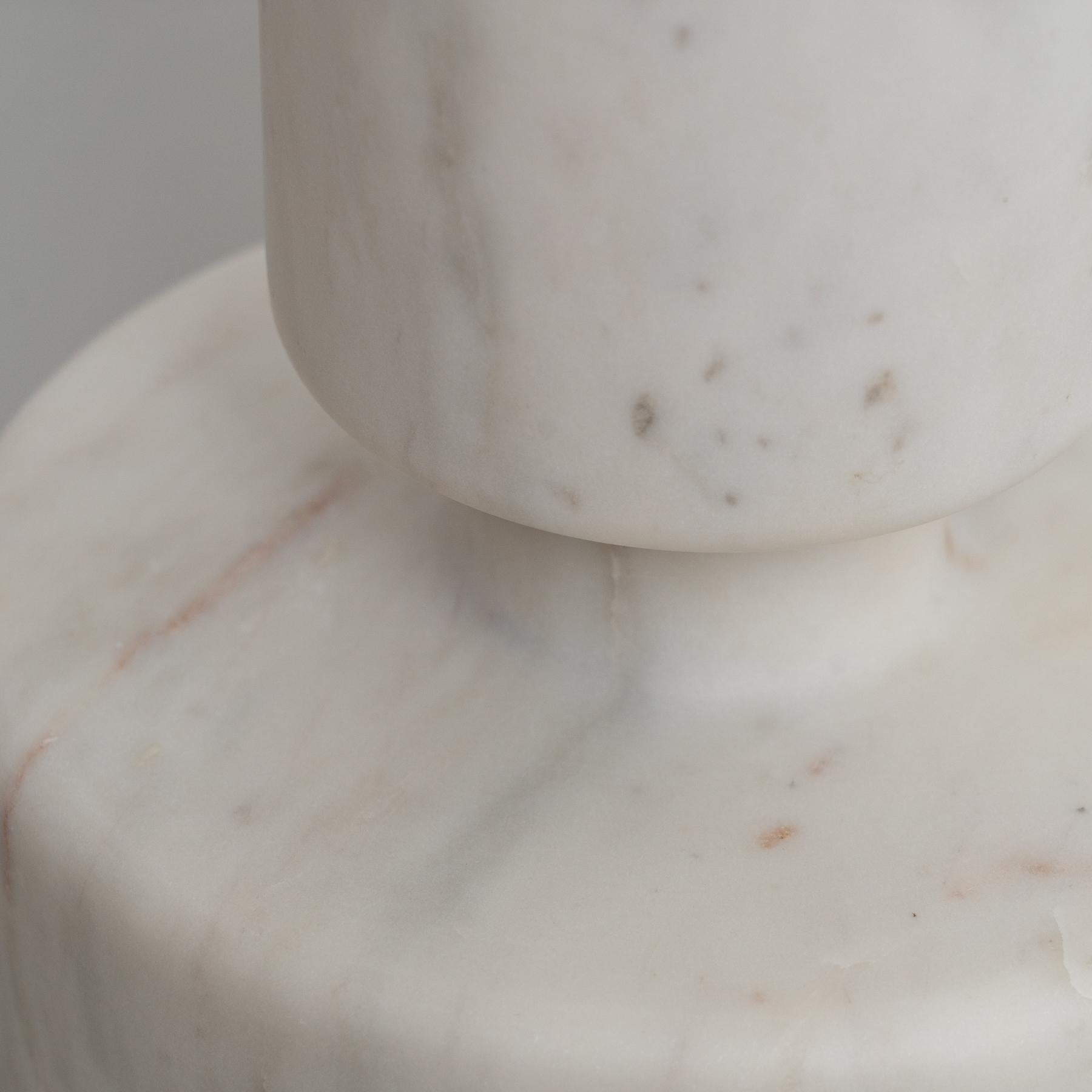 Marmo Vaso di marmi Mangiarotti di Angelo Mangiarotti, 1968 in vendita