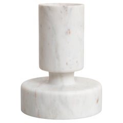 Jarrón de mármol Mangiarotti de Angelo Mangiarotti, 1968