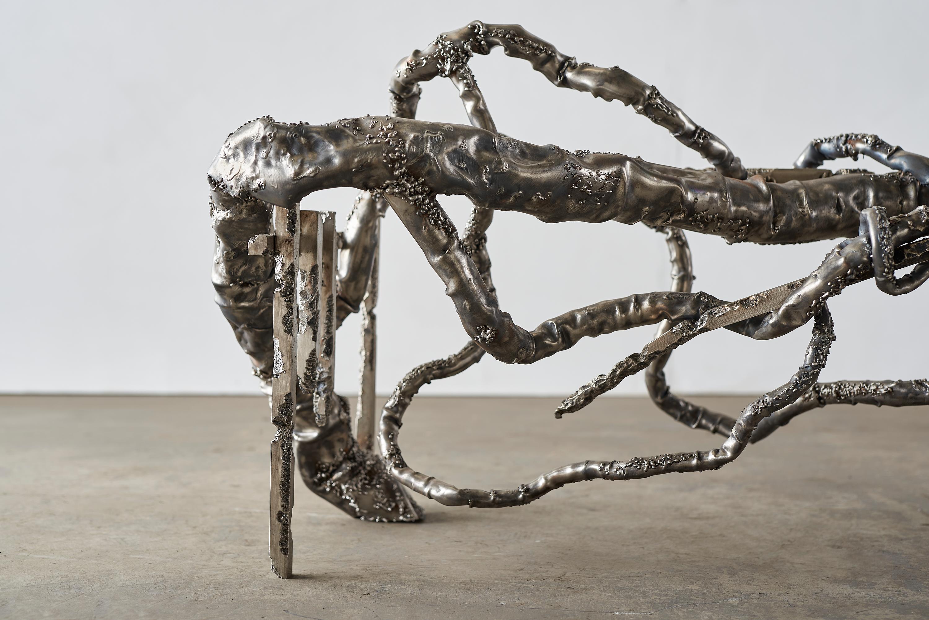 Mangled Bench by Michael Gittings For Sale 5