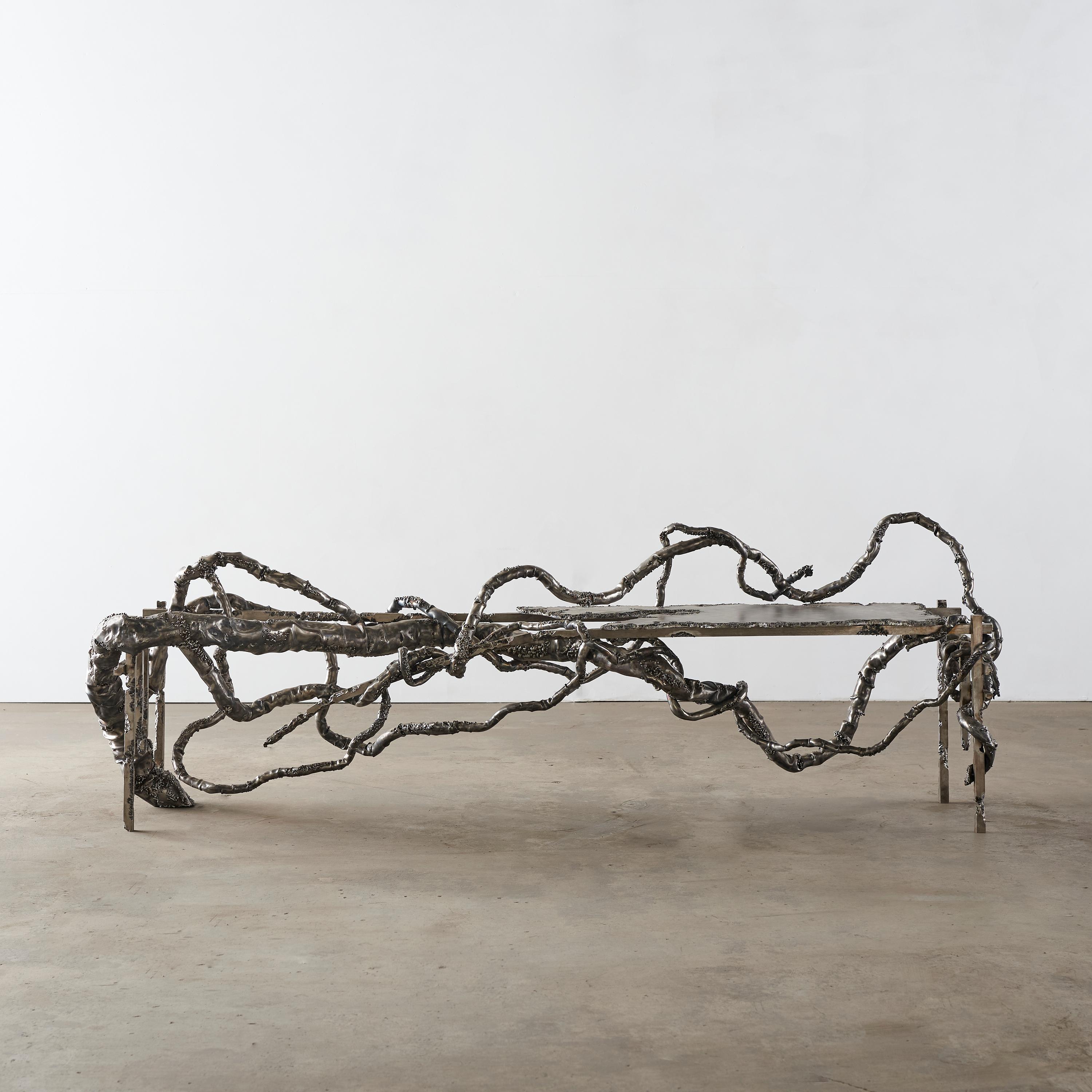 Australian Mangled Bench by Michael Gittings For Sale
