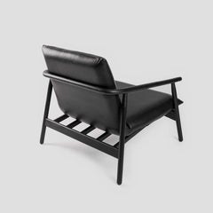 Mango-Sessel in Eiche Schwarz