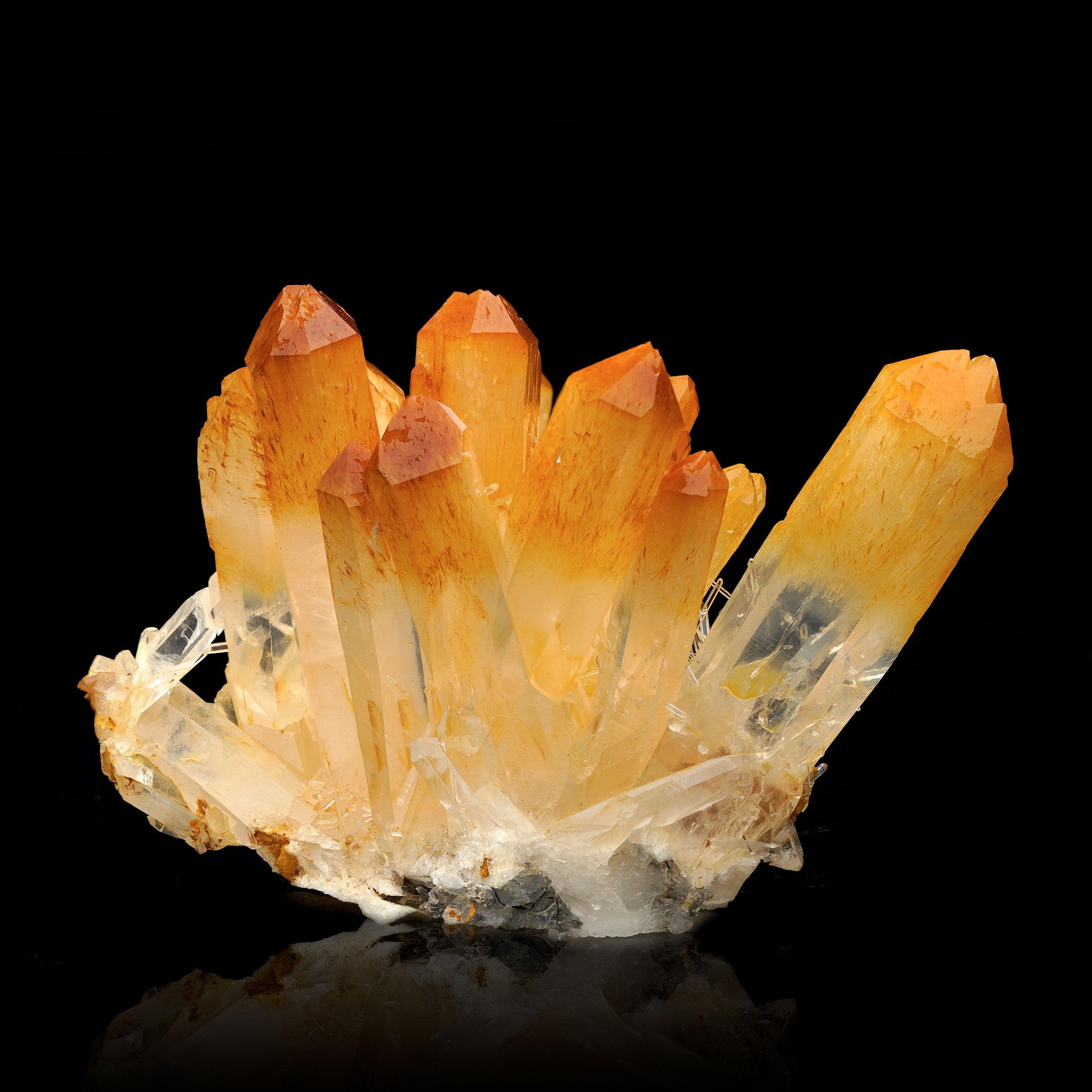Colombian Mango Quartz with Halloysite Ver. IV For Sale