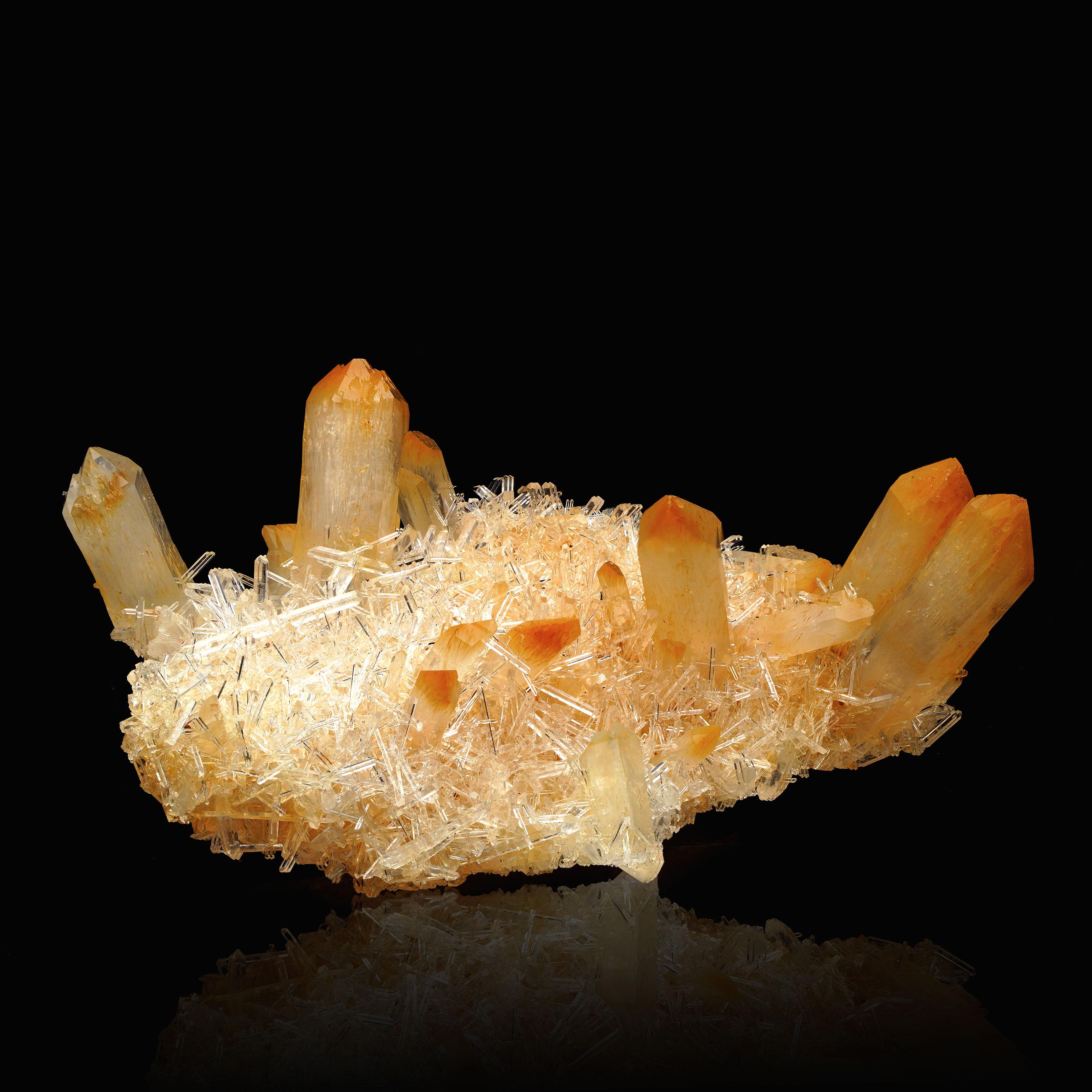 Colombian Mango Quartz with Halloysite Ver. V For Sale