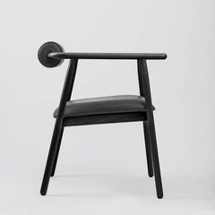 Manguito Esszimmerstuhl in Eiche Schwarz