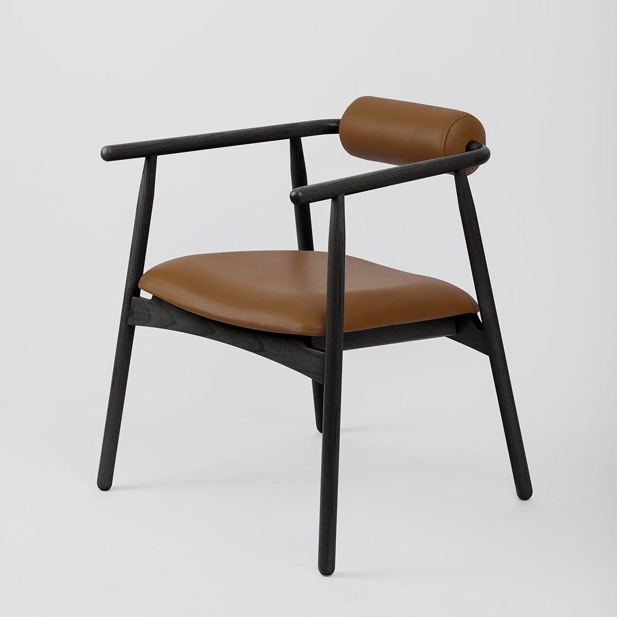 Manguito Dining Chair in Black Oak im Zustand „Neu“ im Angebot in San Pedro Garza García, N.L.
