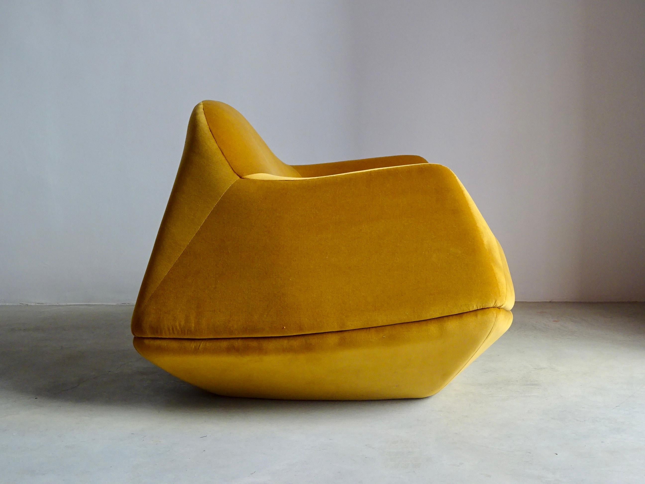Sessel „Manhattan“, entworfen von Jorge Zalszupin für „l'Atelier“ im Angebot 1
