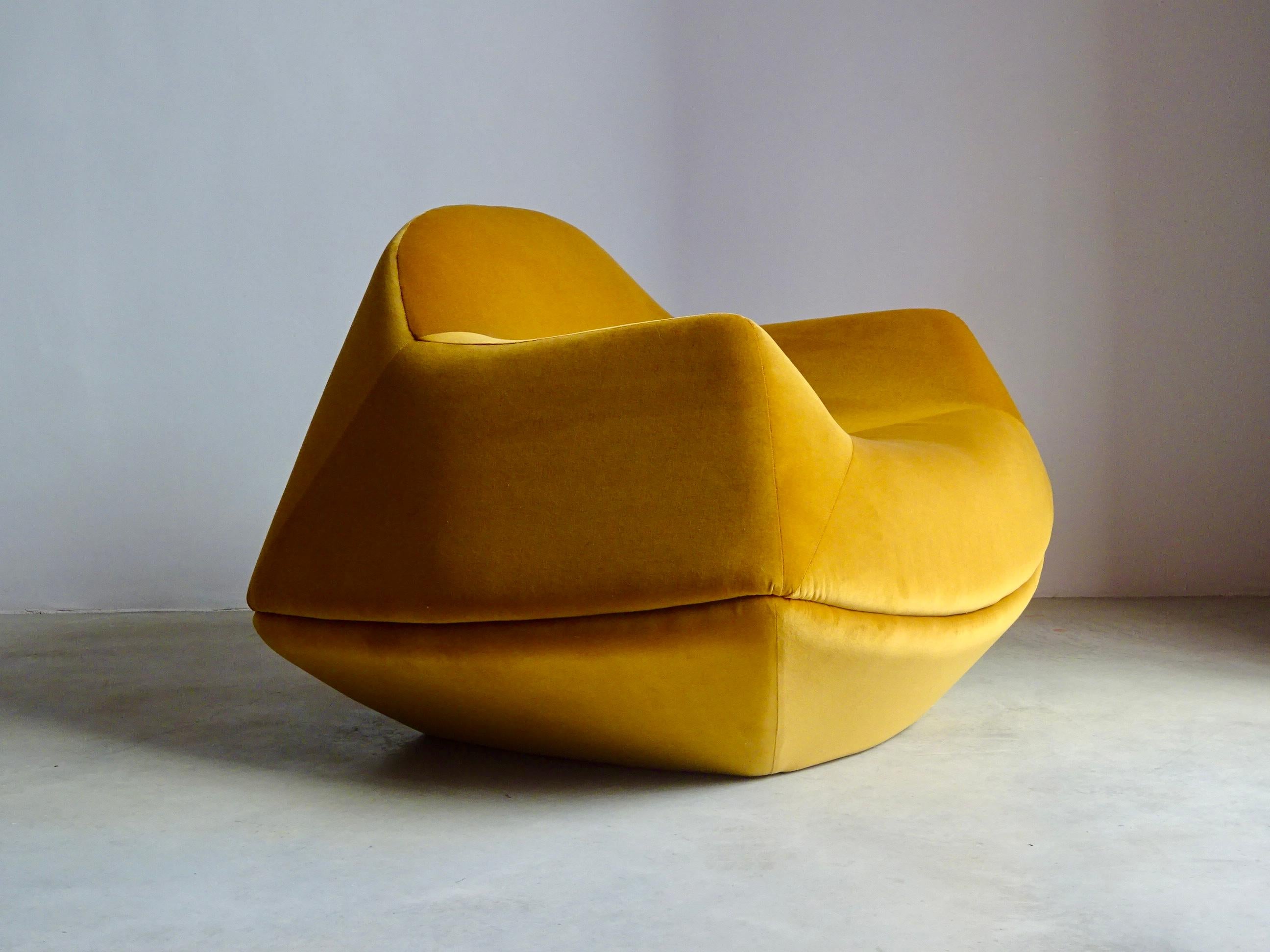 Sessel „Manhattan“, entworfen von Jorge Zalszupin für „l'Atelier“ im Angebot 2